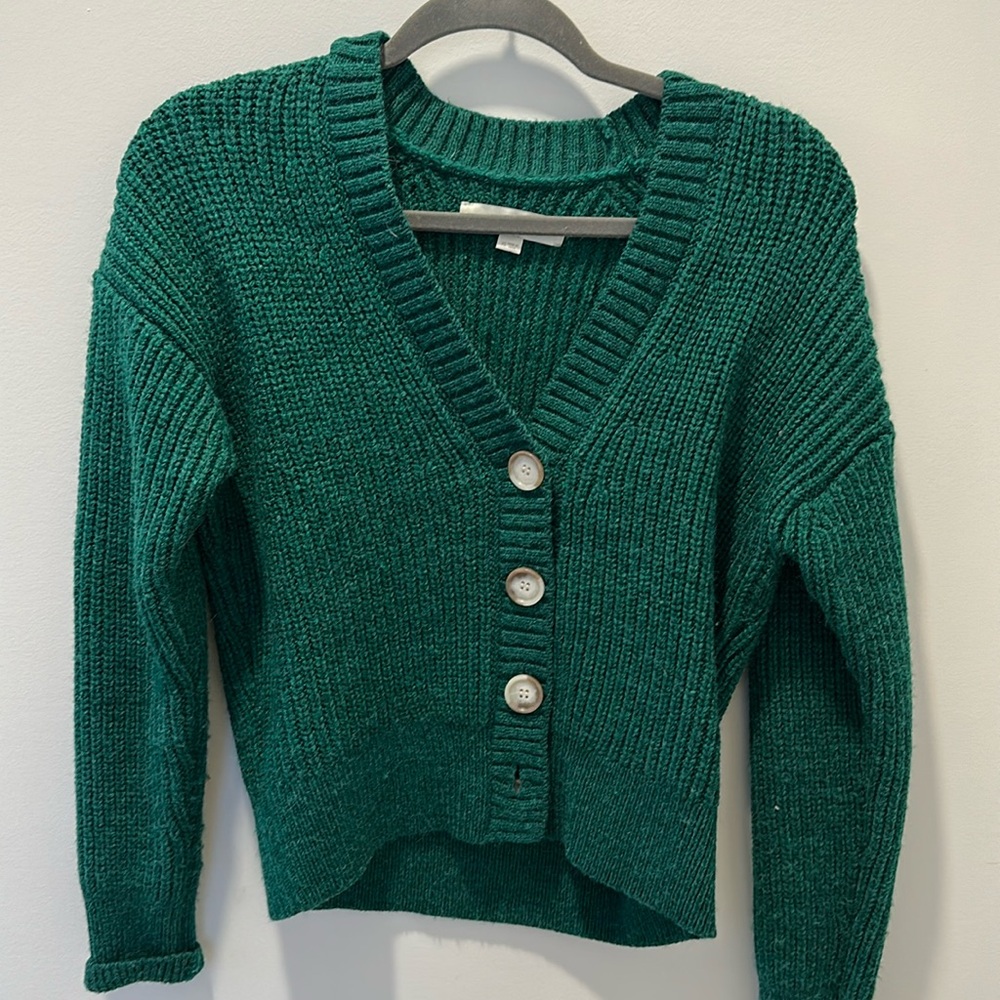Loft XS button sweater